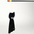 Juguete para gatos Batman Negro
